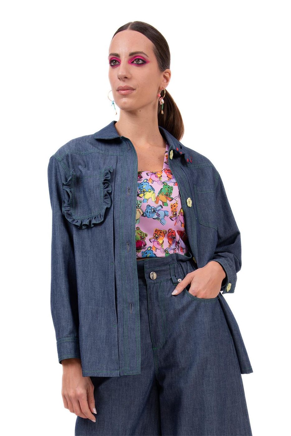 22ev2s0o011  giacche  vivetta  denim, 42