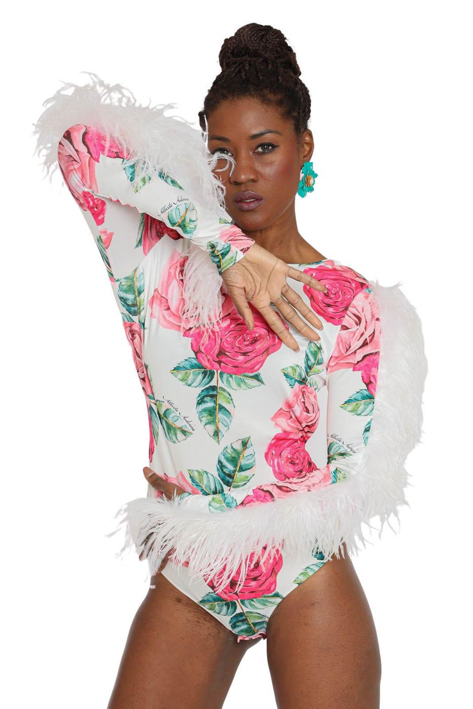 Gaya  maglieria  alberto audenino  white rose, l