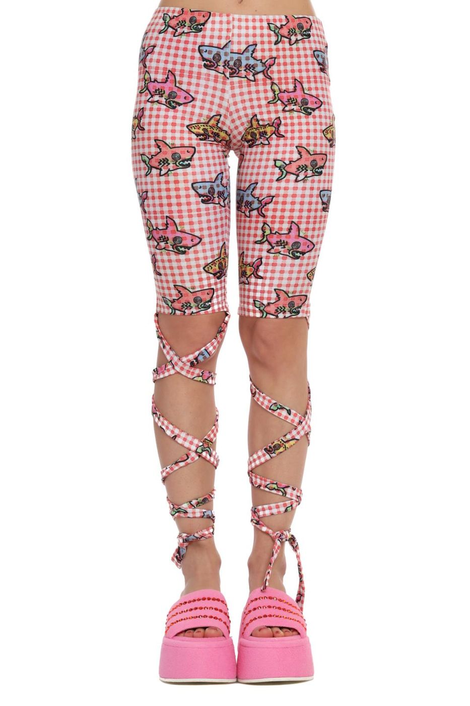 Cisqua  pantaloni  white  check rosso, m