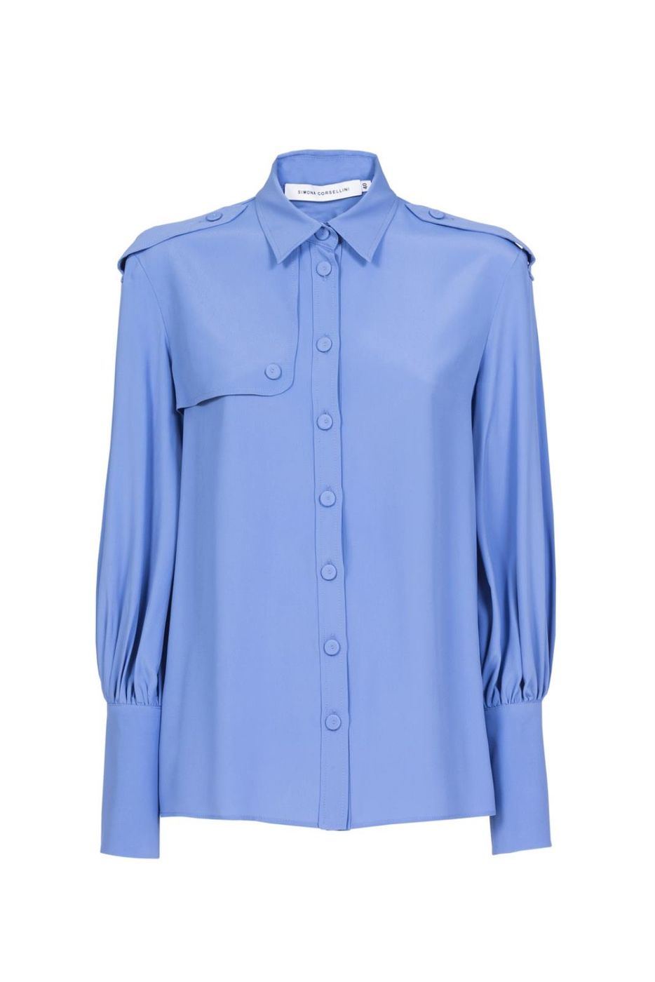 A21cpcaoo5  camicie  simona corsellini  azzurro, 44