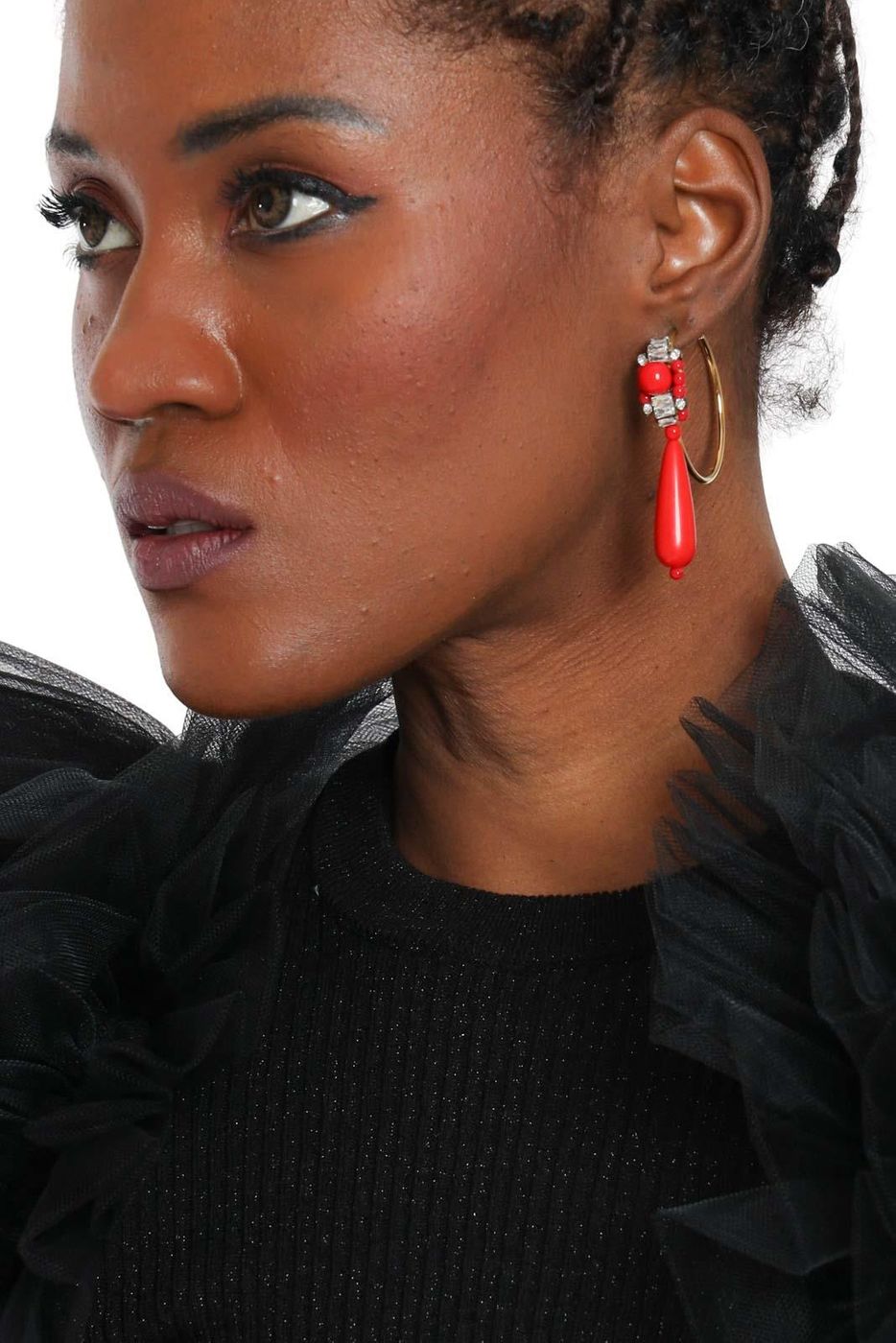 R1098pi  orecchini  rada'  coral