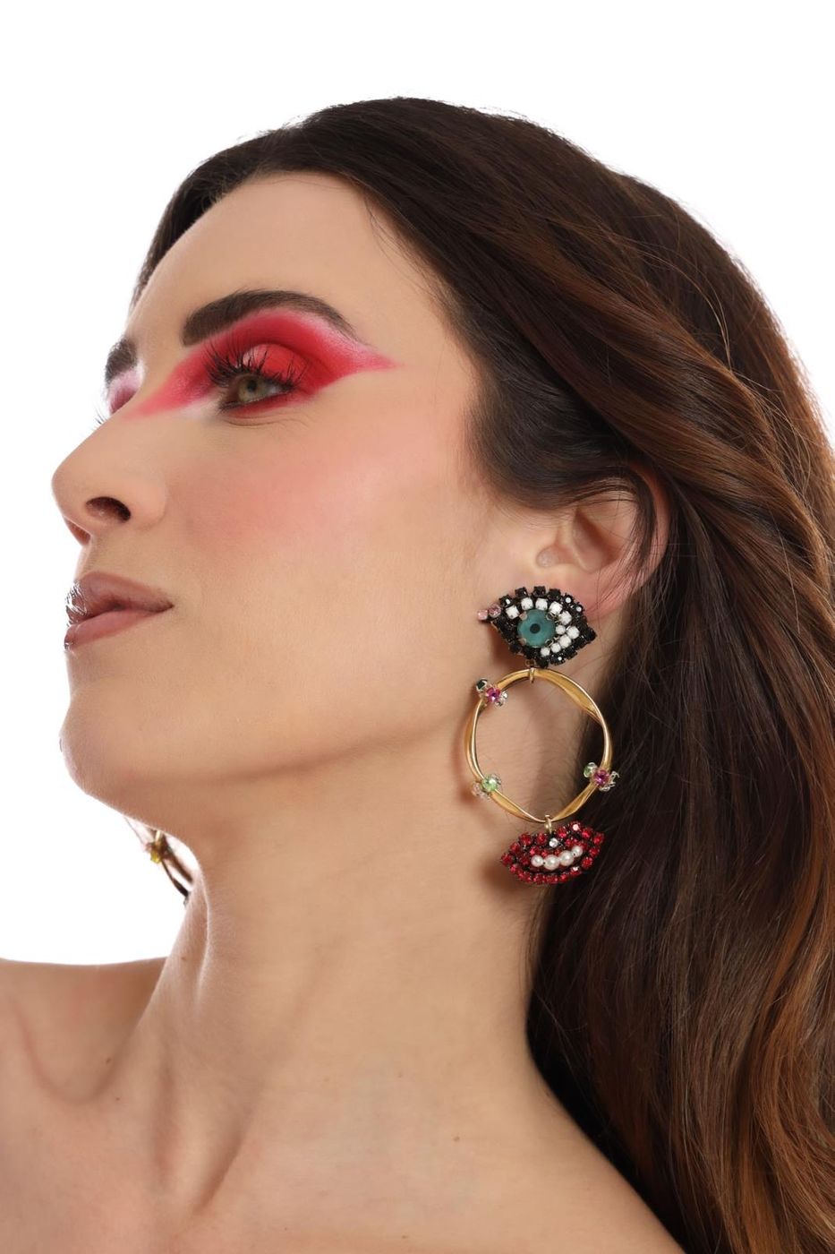 R1499  orecchini  rada'  multicolor