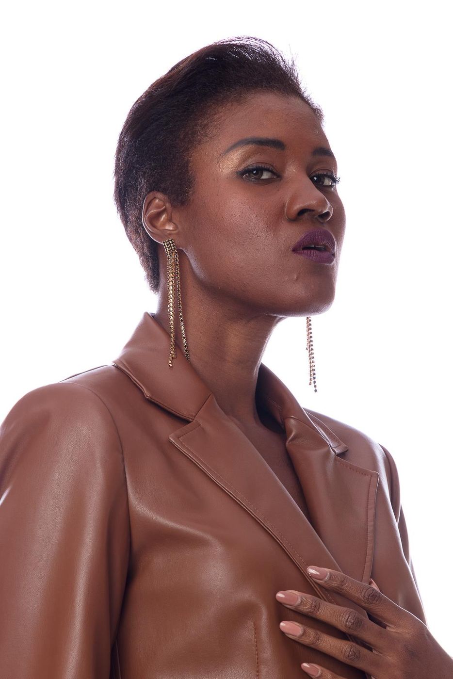 Rita  orecchini  lisa c bijoux  nero