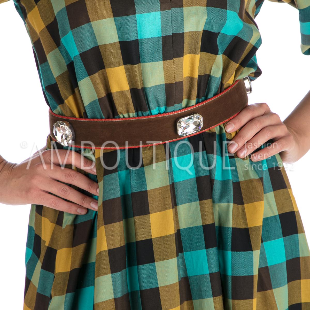 N5407 brown   cintura  rada'  brown, s