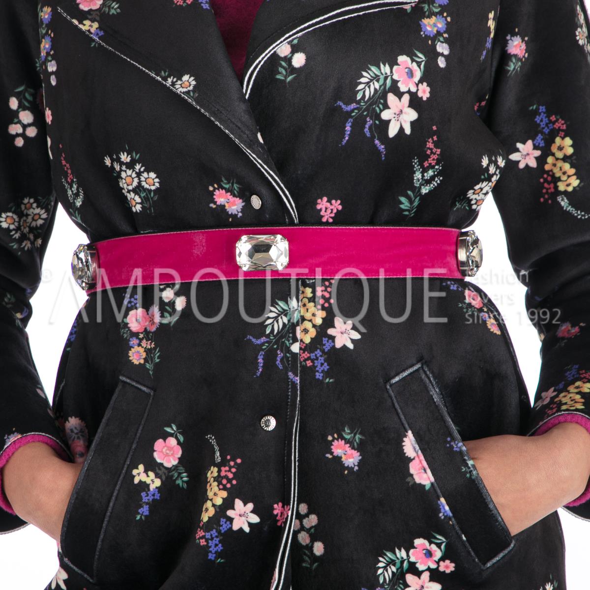 N5407 fuxia  cintura  rada'  fuxia, s