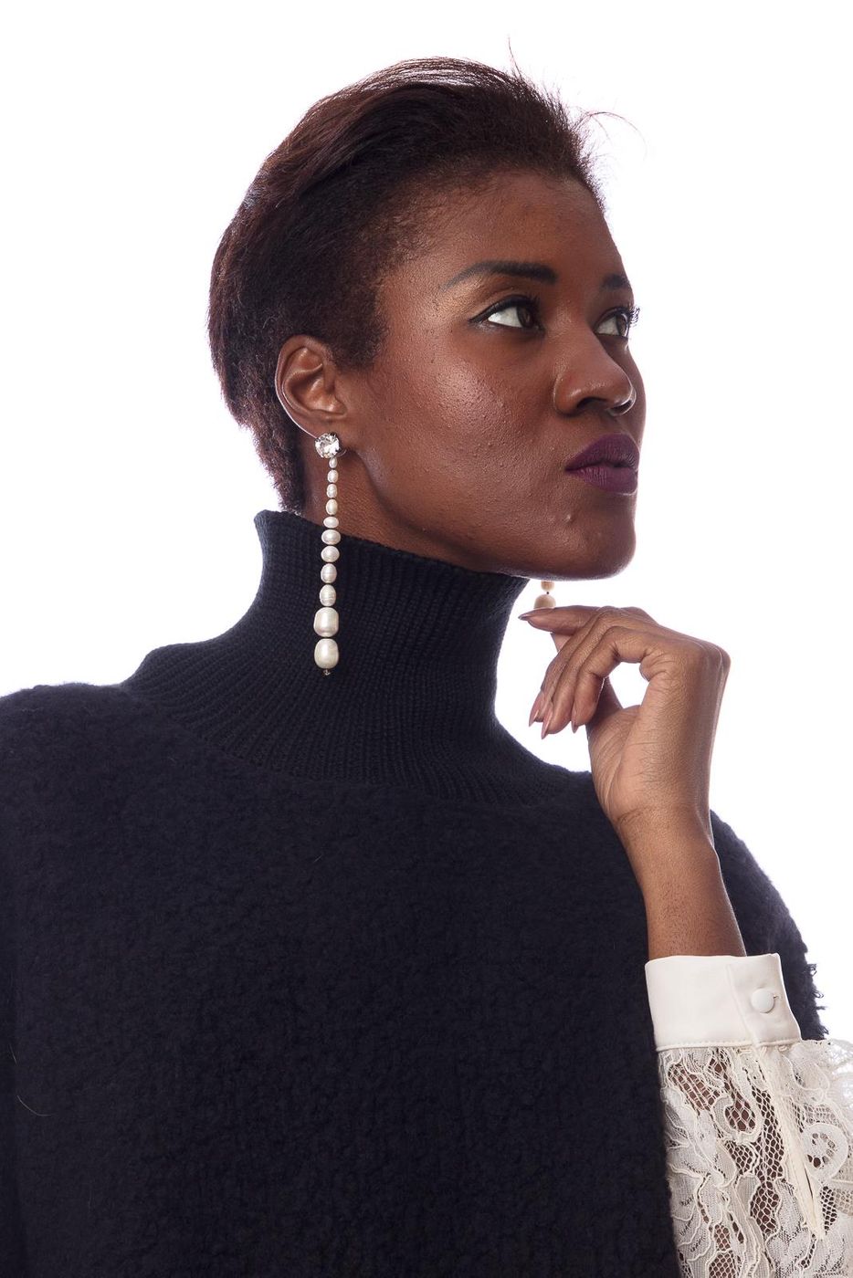 R7543 pi crystal  orecchini  rada'  crystal