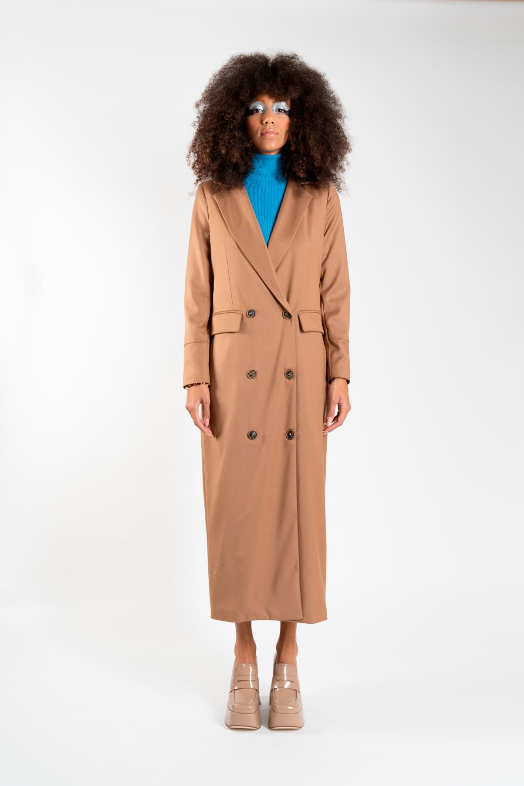 Ki22140  cappotti  kostumn°1  cammello, m