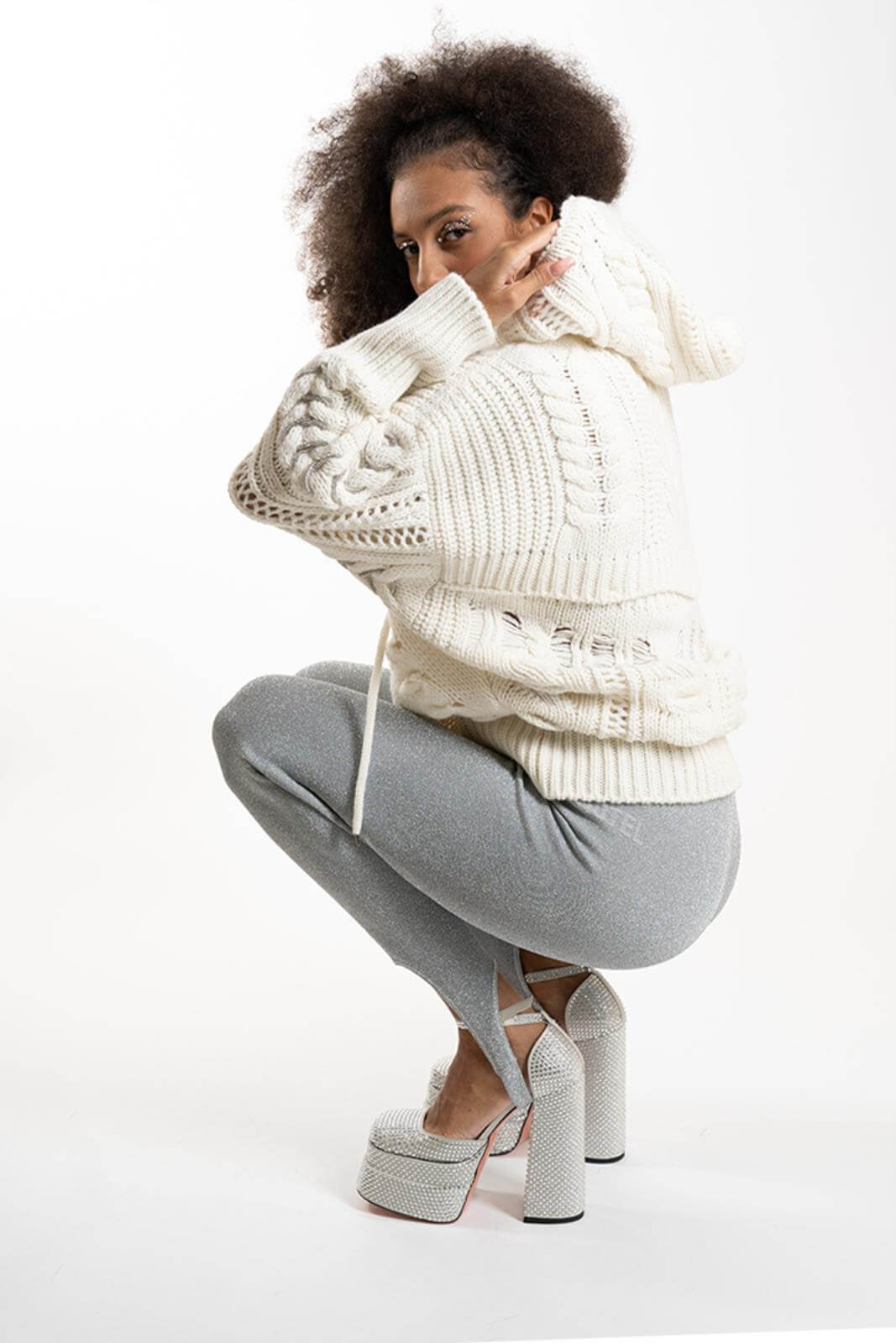 H2wq02  maglieria  circus hotel  lana, 44