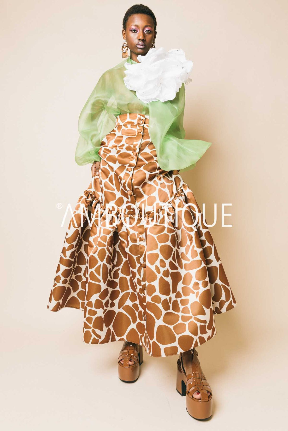 Gcr23gb279d13  gonne  giadacurti  marrone macula, 42