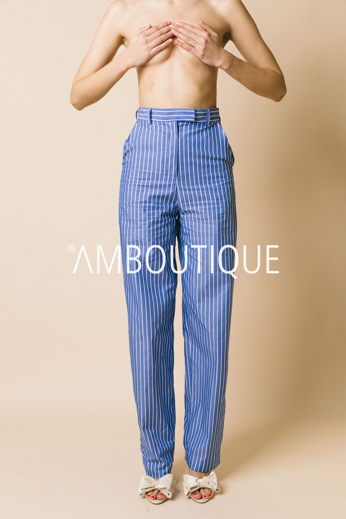 Luce/r  pantaloni  the m..  righe blu, s