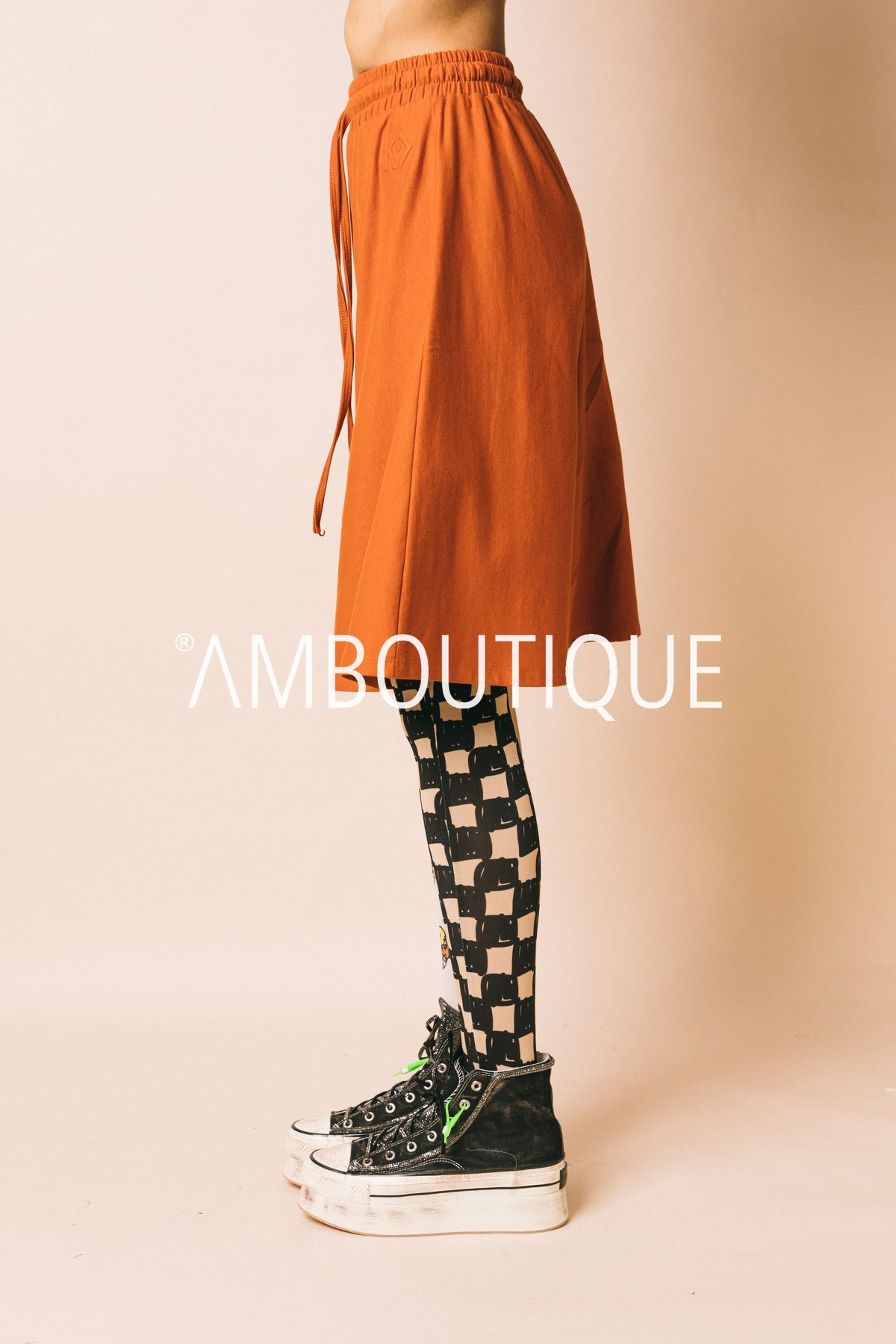 Paricheck  calze  white  nero/check, s/m