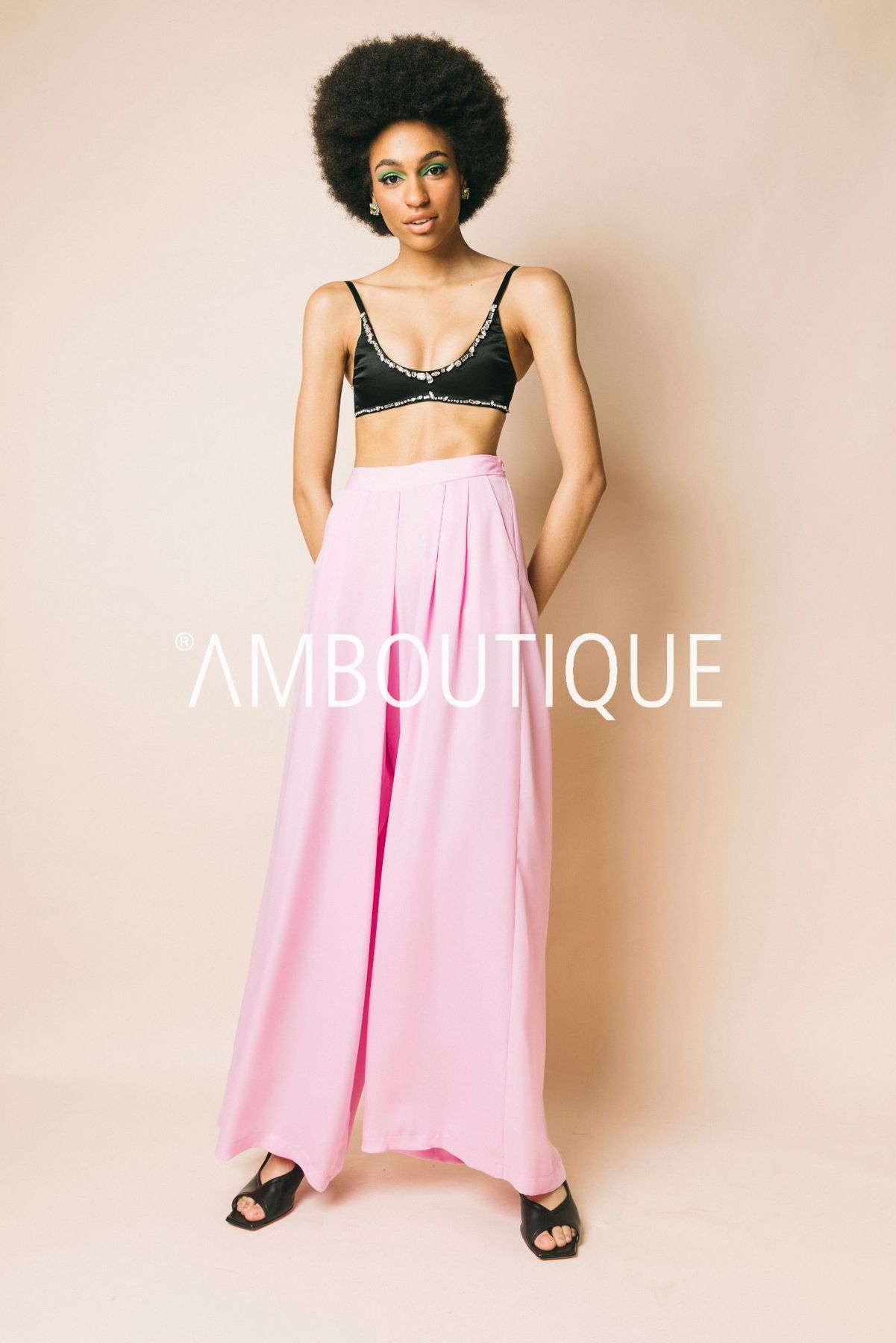 Ke23198 glicine  pantaloni  kostumn°1  glicine, m