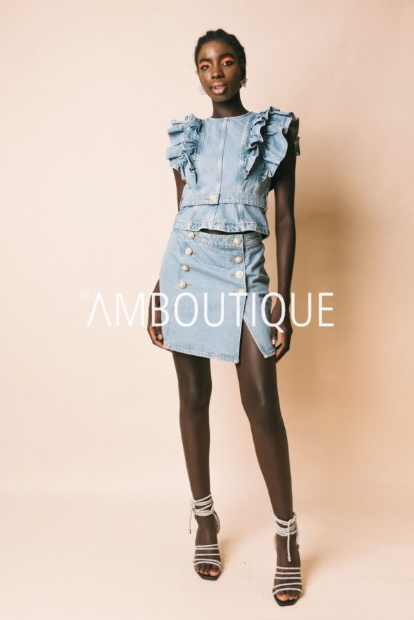 Sabila skirt Pantaloncini CUSTOMMADE AM Boutique