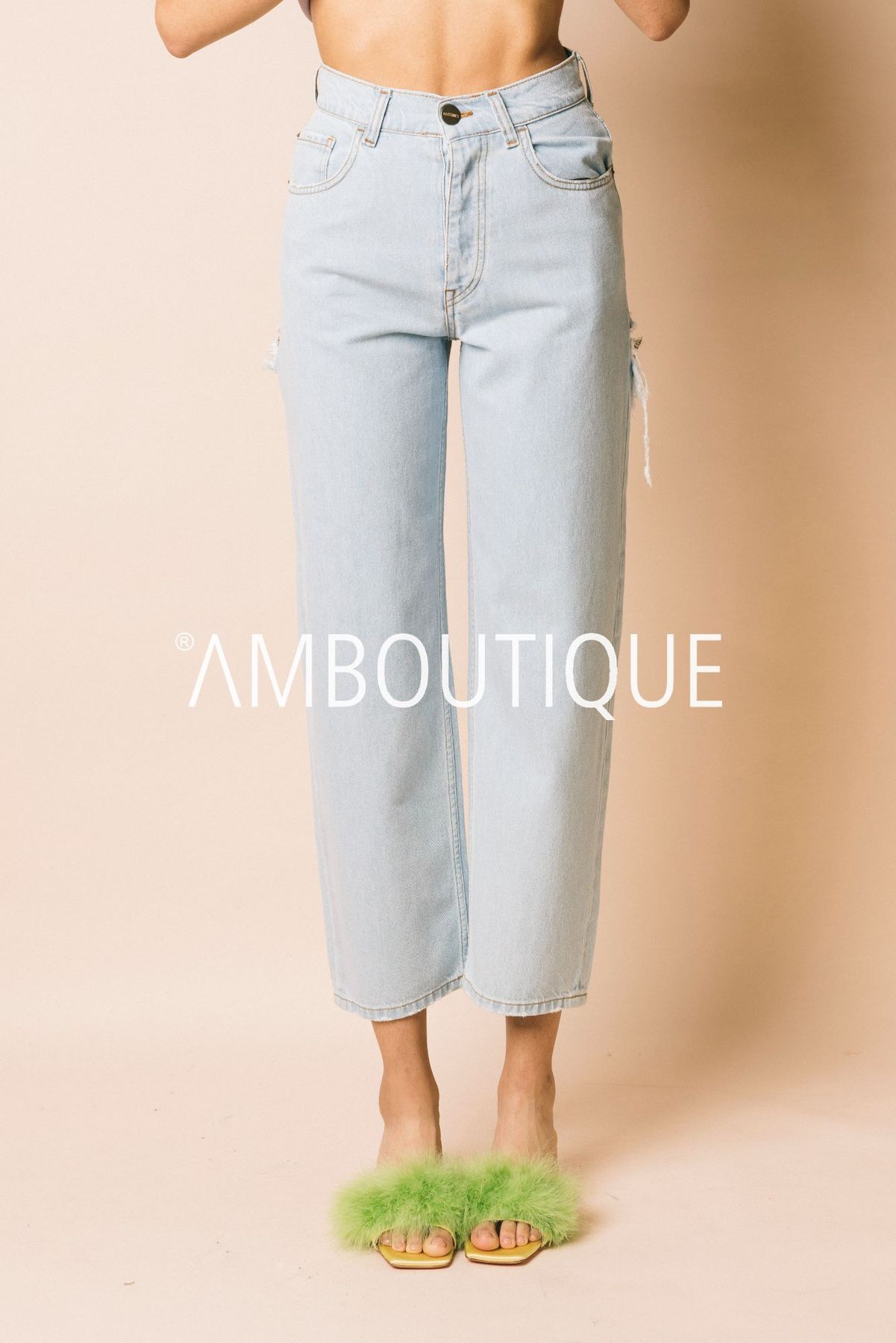 Ke2379  pantaloni  kostumn°1  denim chiaro, 24