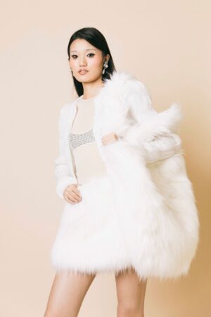 Mini Ecofur VS2GO0018 White - Gonne - VIVETTA
