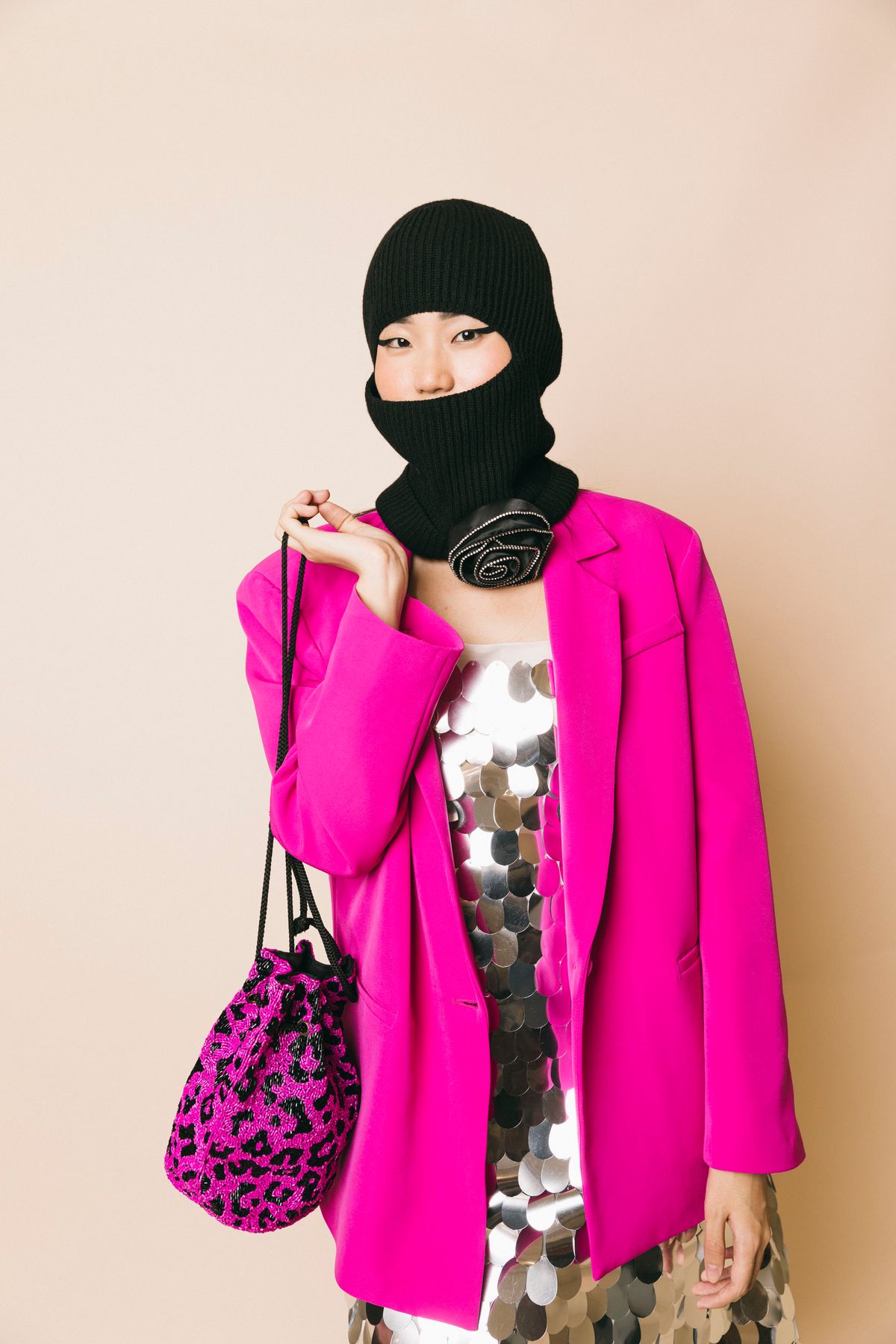 Ki2338 fuxia  giacche  kostumn°1  fuxia, m