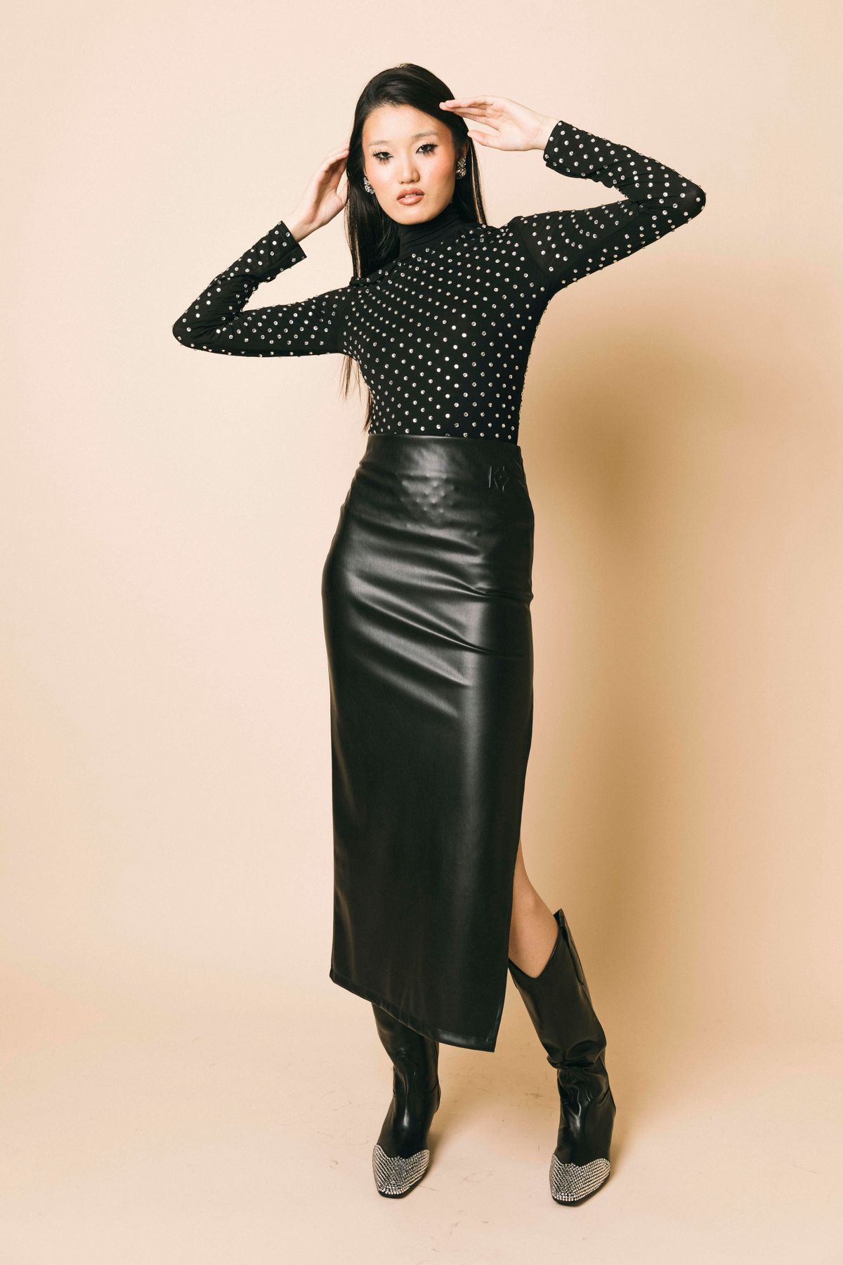 Ki23143  gonne  kostumn°1  nero, m