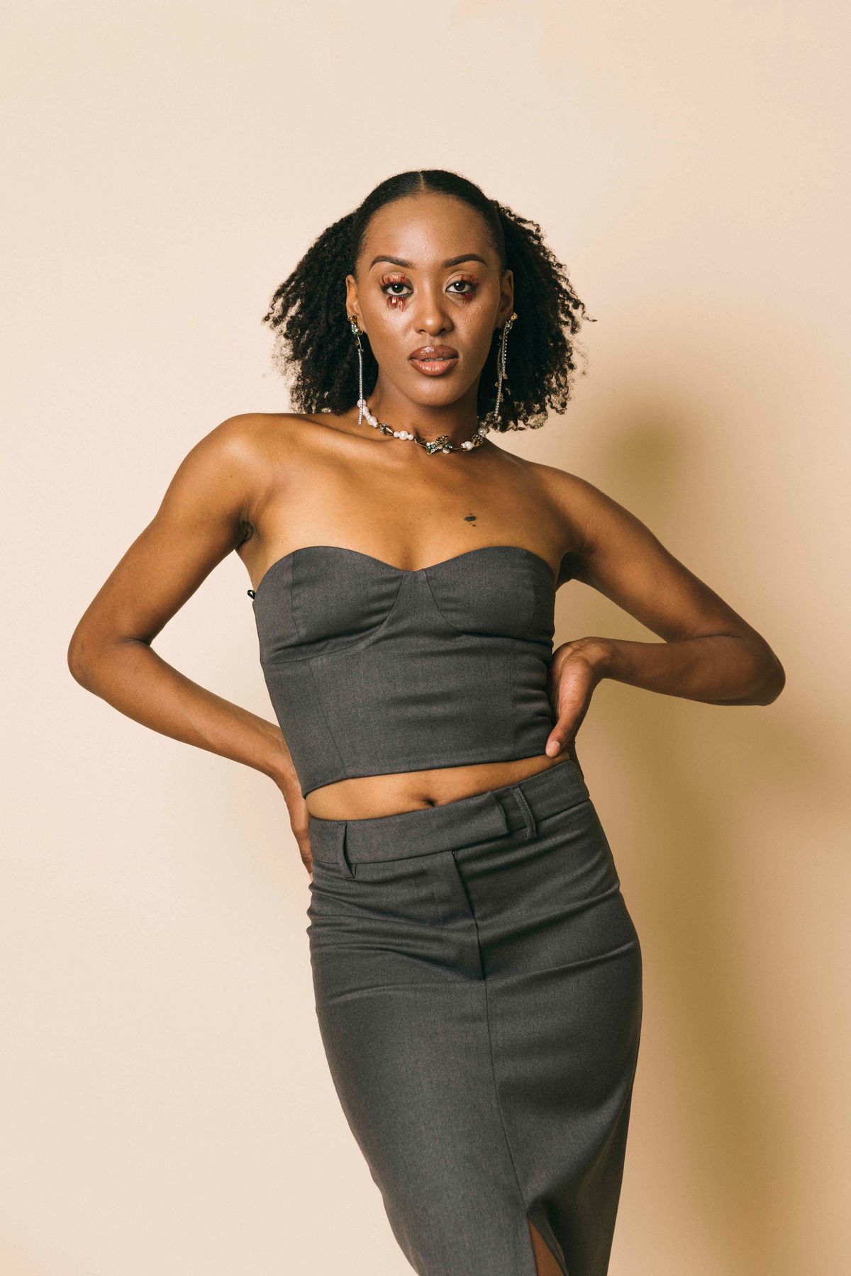 Ki23210  abiti  kostumn°1  grigio, m