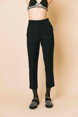 PA027-02 Nero - Pantaloni - SIMONA CORSELLINI