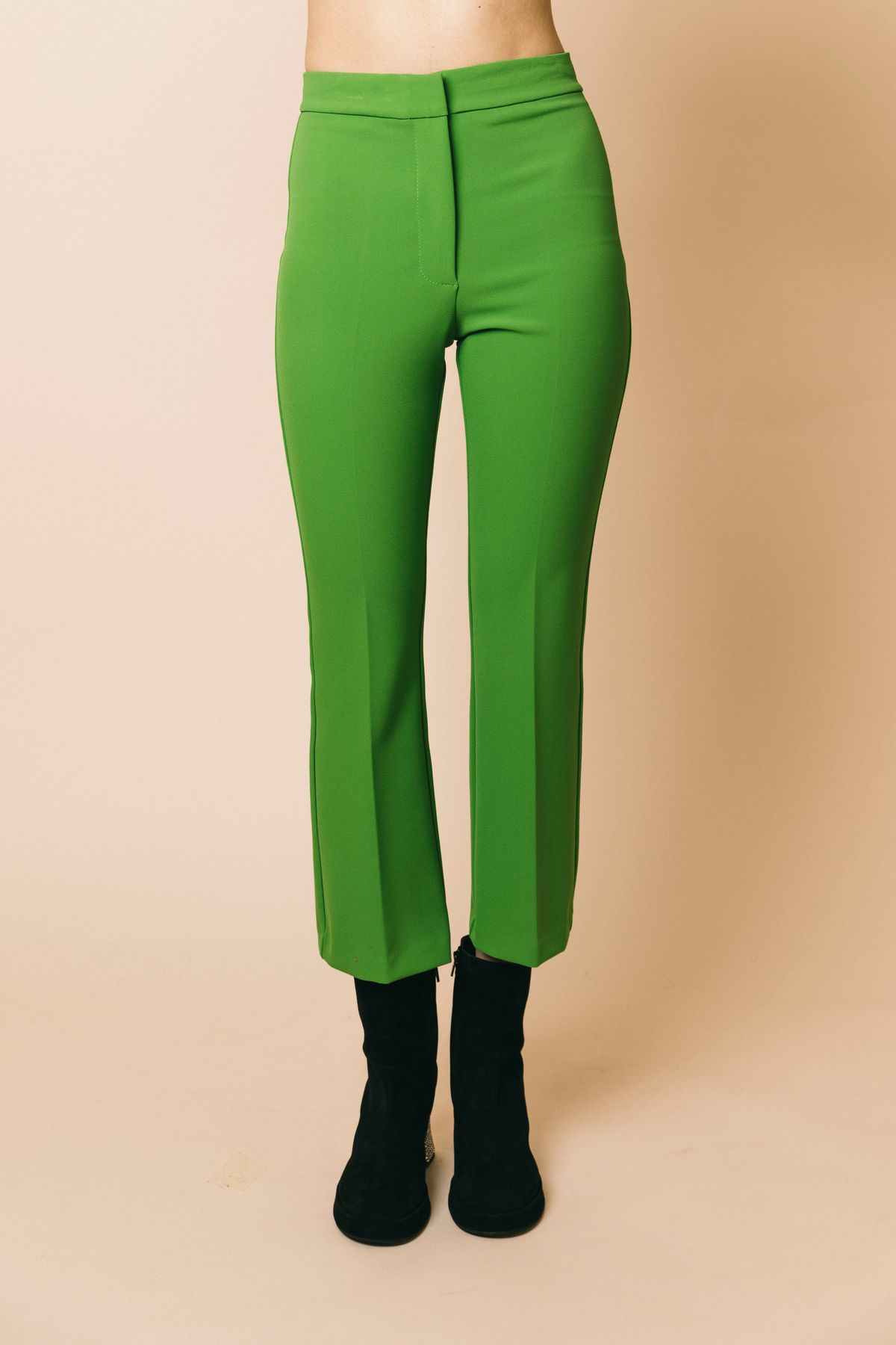 M1r0071  pantaloni  solotre  lattuga, 42