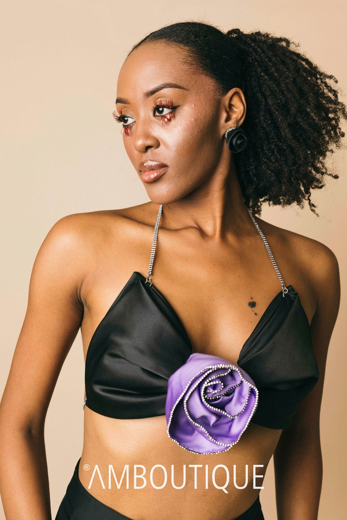 Tbs8005 lilac  maglieria  rada'  nero/lilac, taglia unica