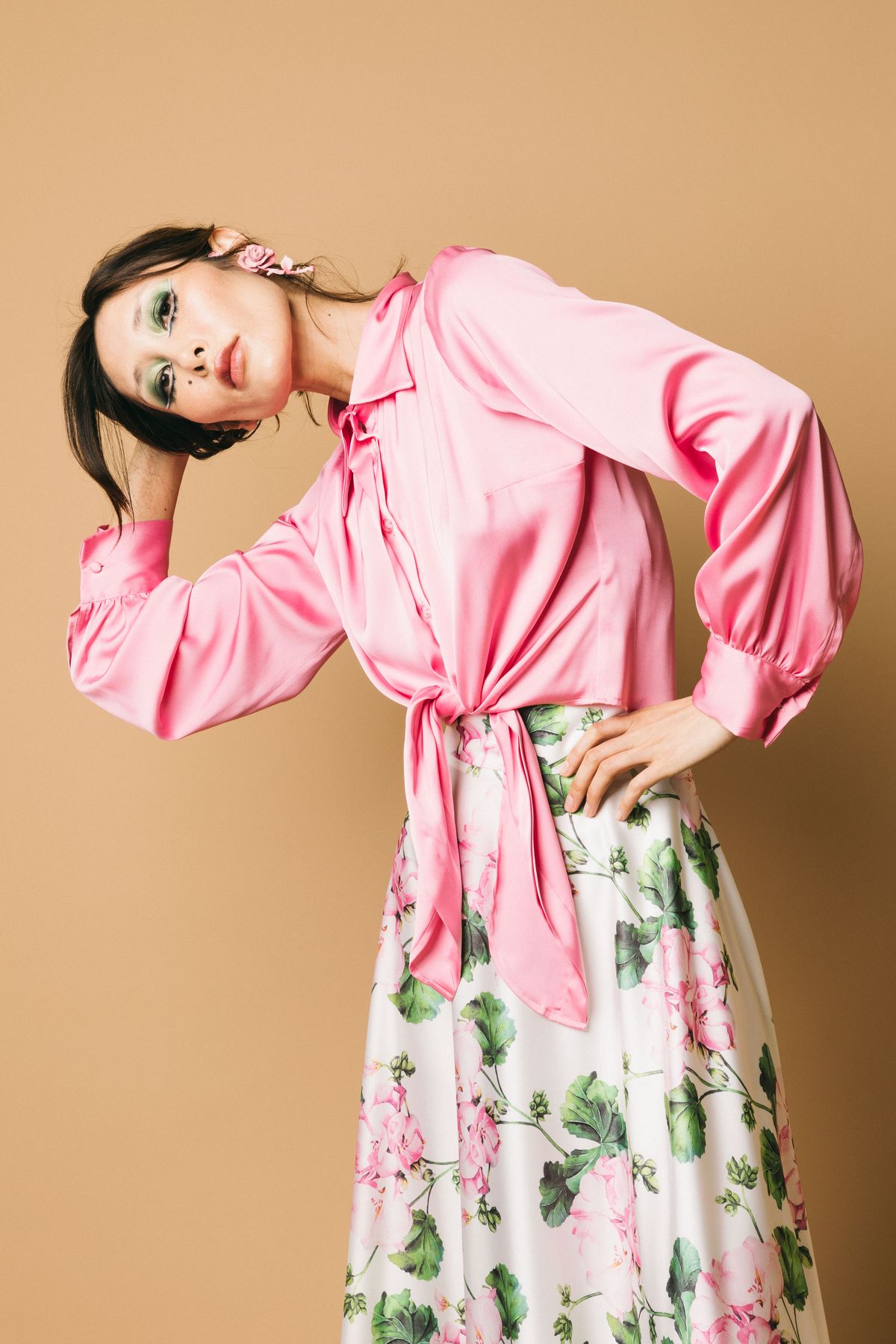 Gck24n155s78 pink  camicie  giadacurti  rosa, 48