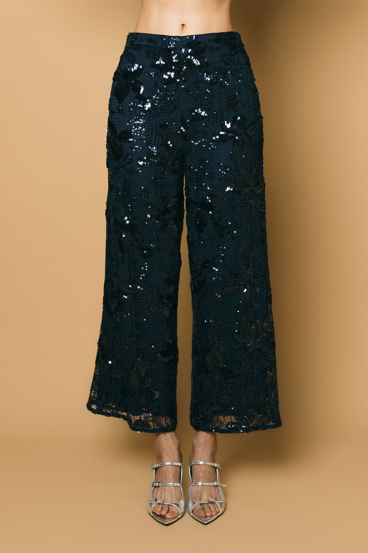 435054  pantaloni  acc ess fashion  blu navy, xs