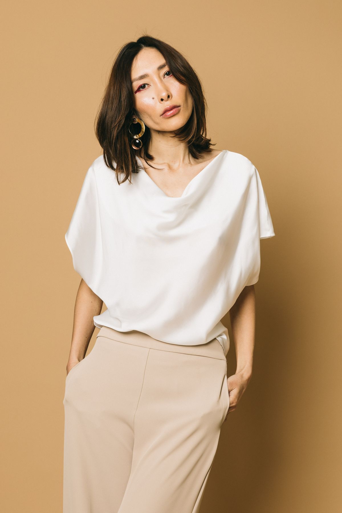 432071offwhite  blusa  acc ess fashion  off white, l