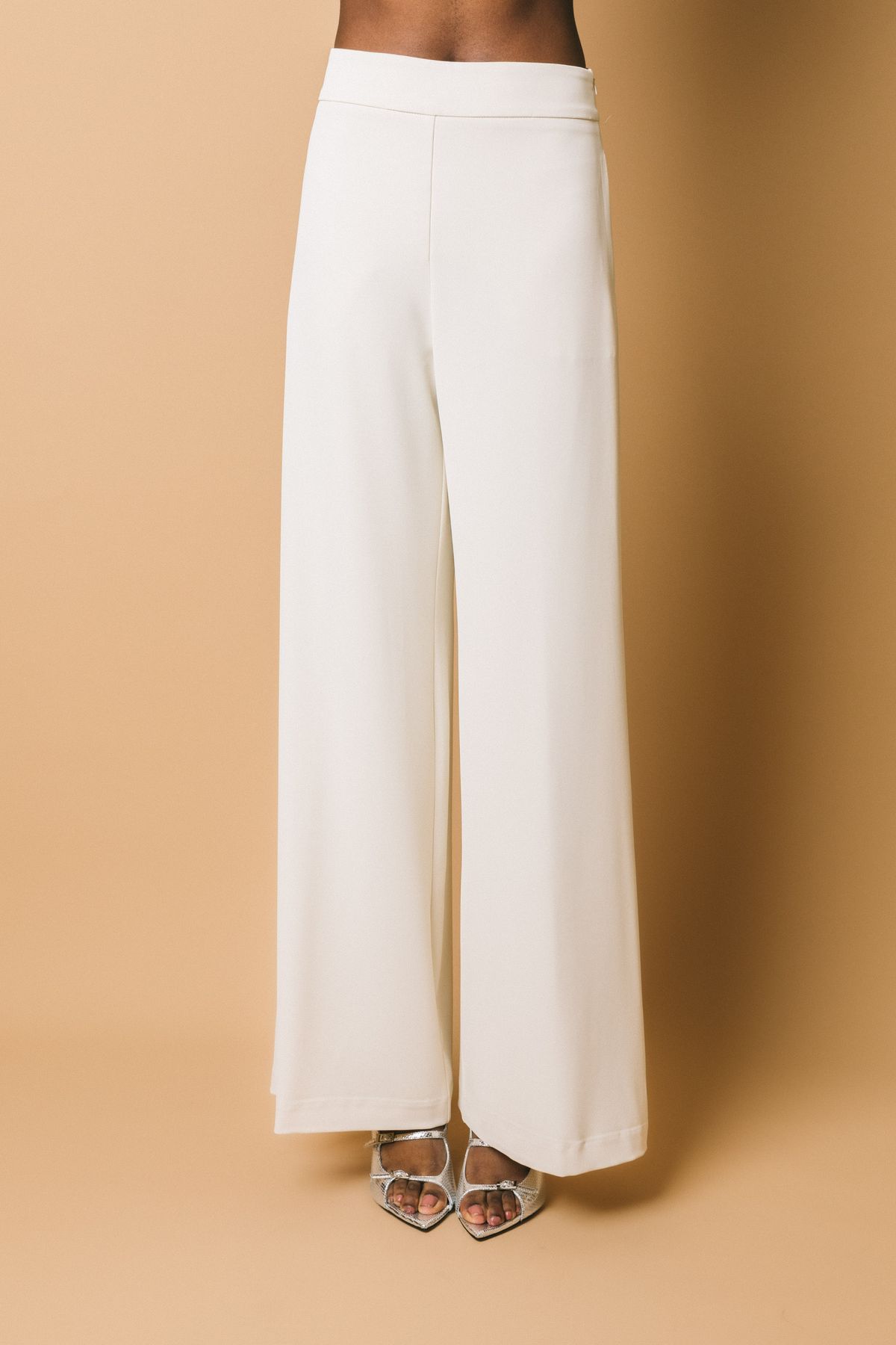 435137 off white  pantaloni  acc ess fashion  bianco, s