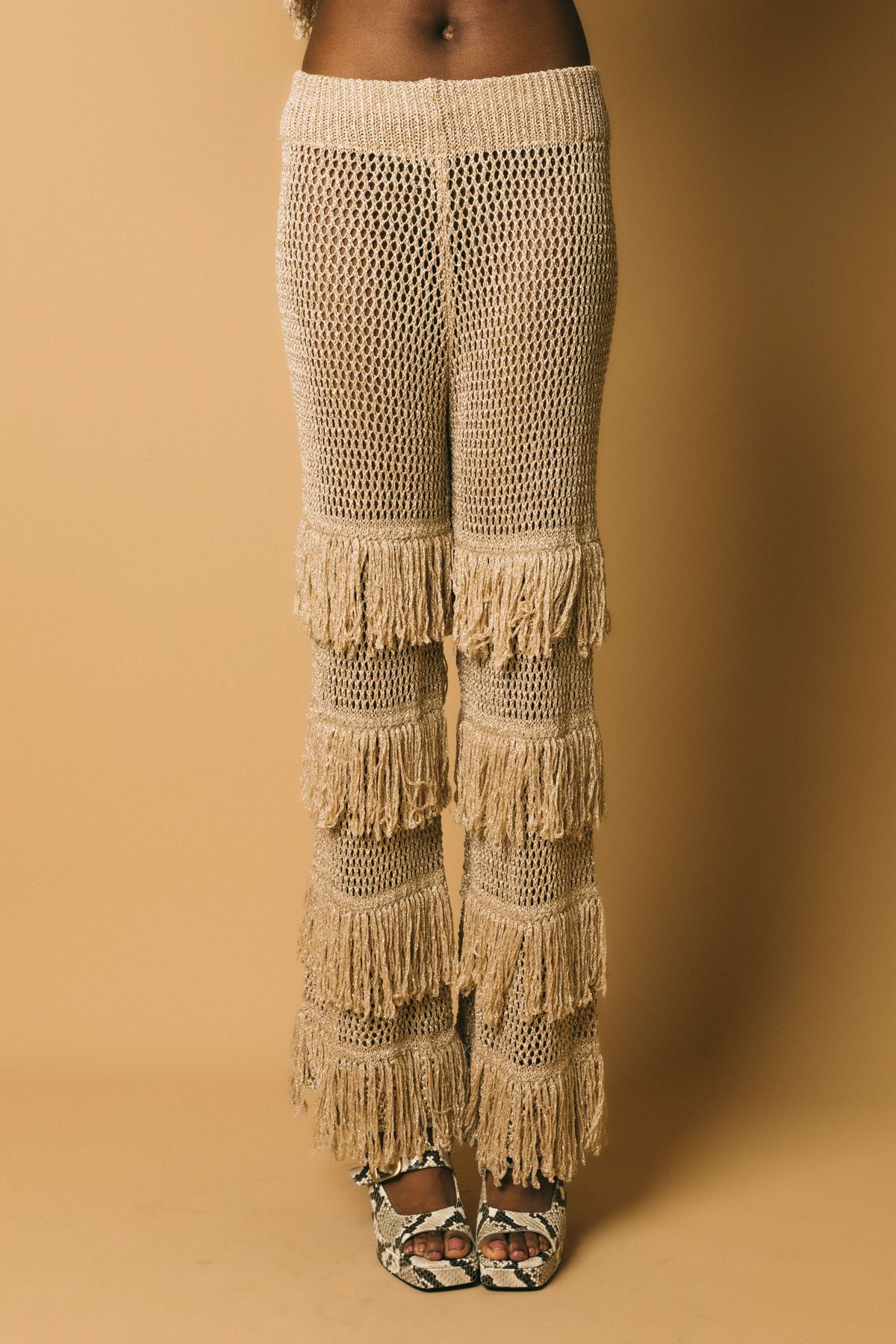 Hobbs pantalone gold  pantaloni  tpn  oro, m