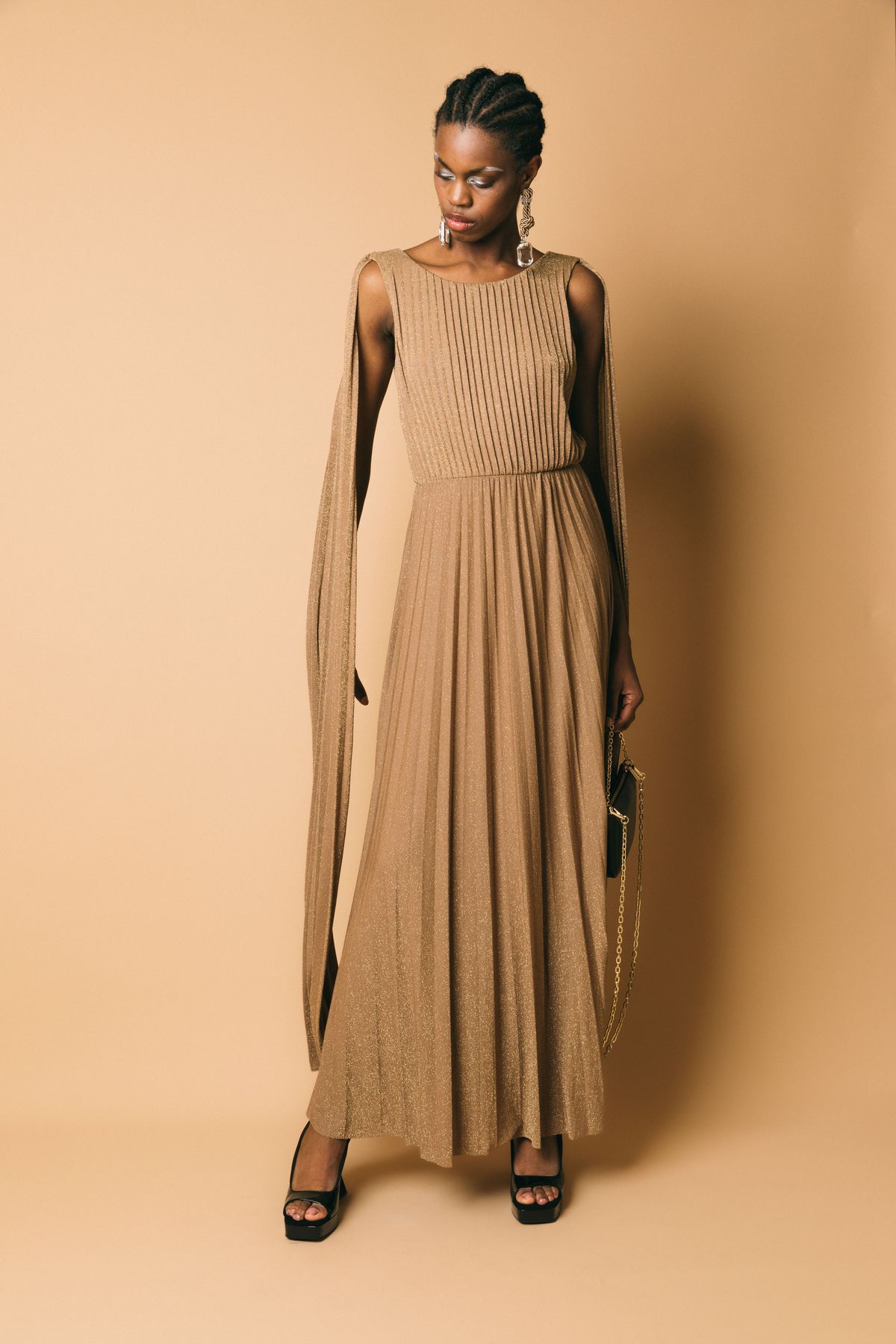 M1b0147 terra  abito lungo  solotre  terra, 40