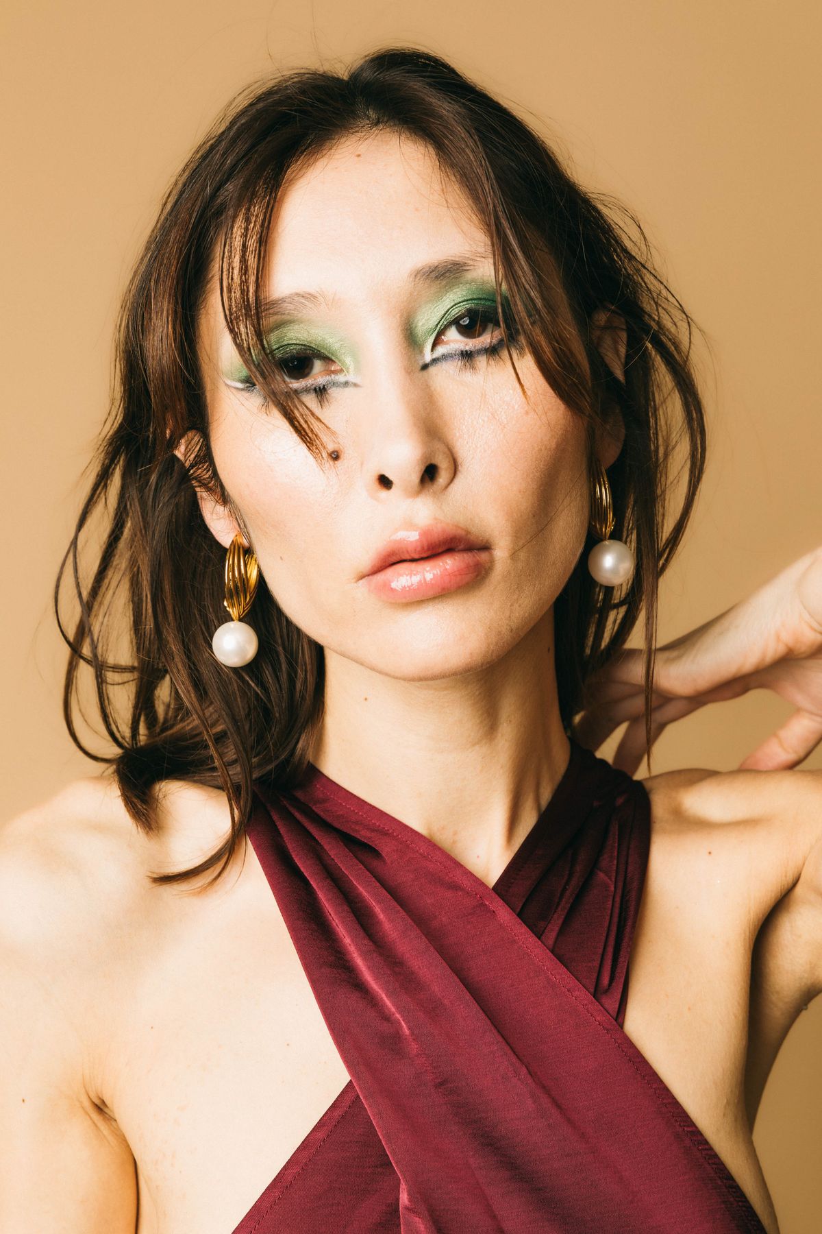 R2227 gold  orecchini  rada'  oro