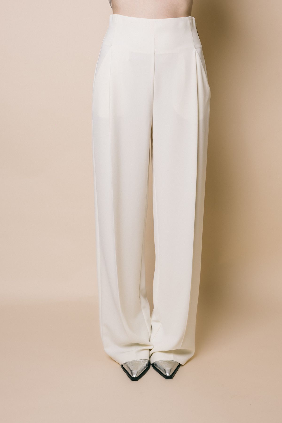 Pa00401 gesso  pantaloni  simona corsellini  gesso, 42