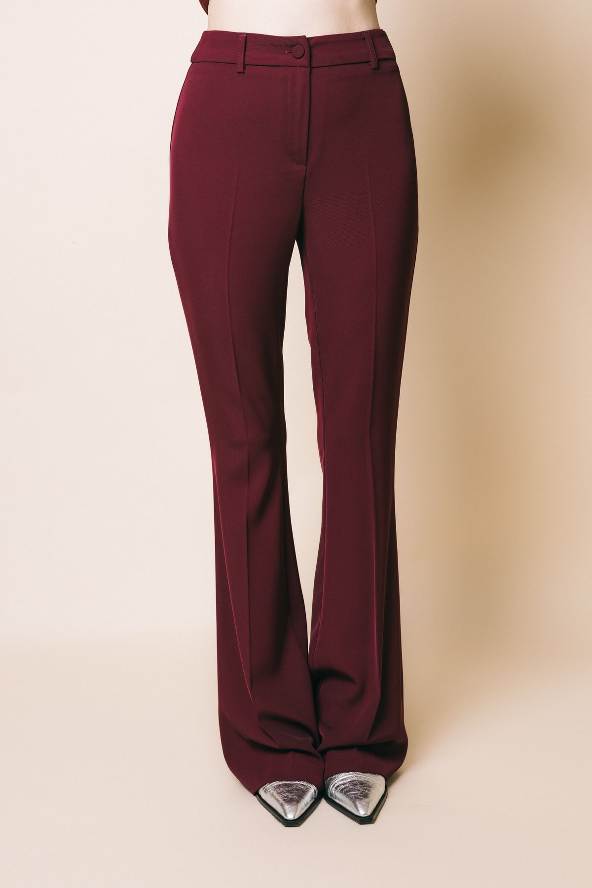 Ki24105 bordeaux  pantaloni  kostumn°1  bordeaux, l