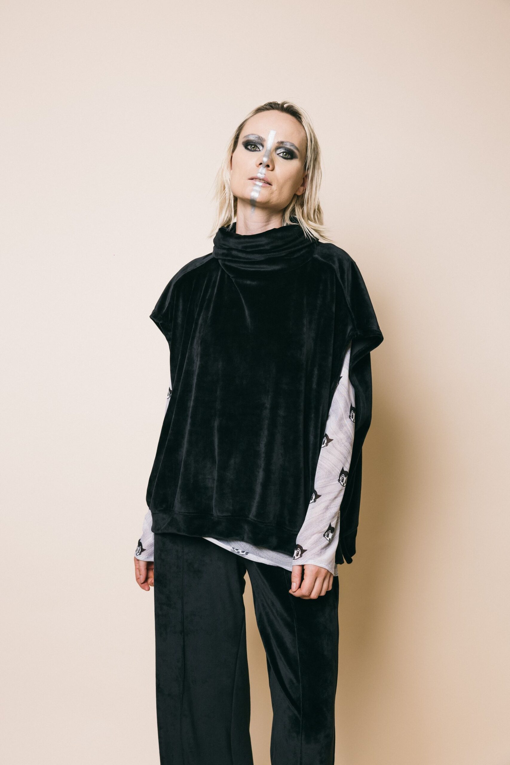 Ki2444 nero  maglieria  kostumn°1  nero, xs