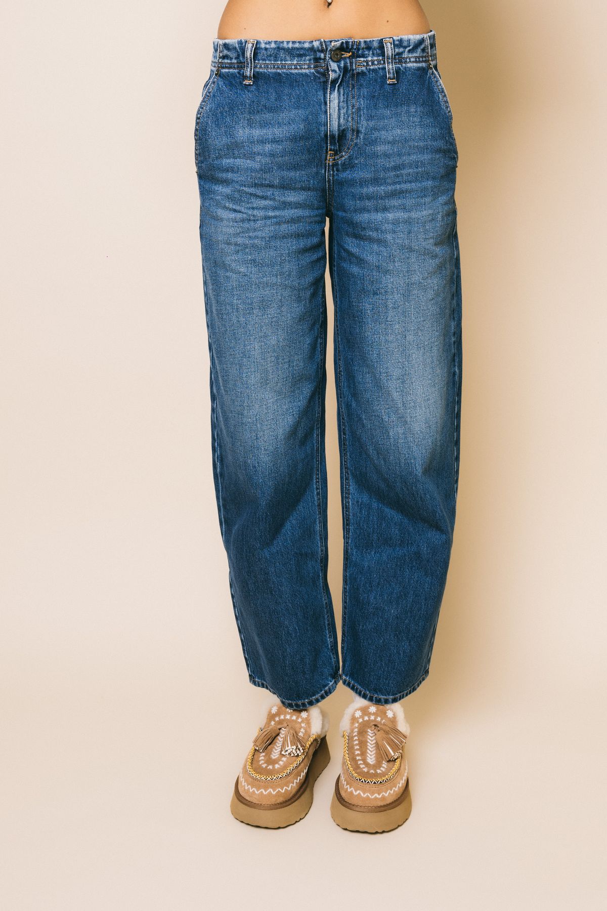 M1s0117  jeans  solotre  blu denim, 38