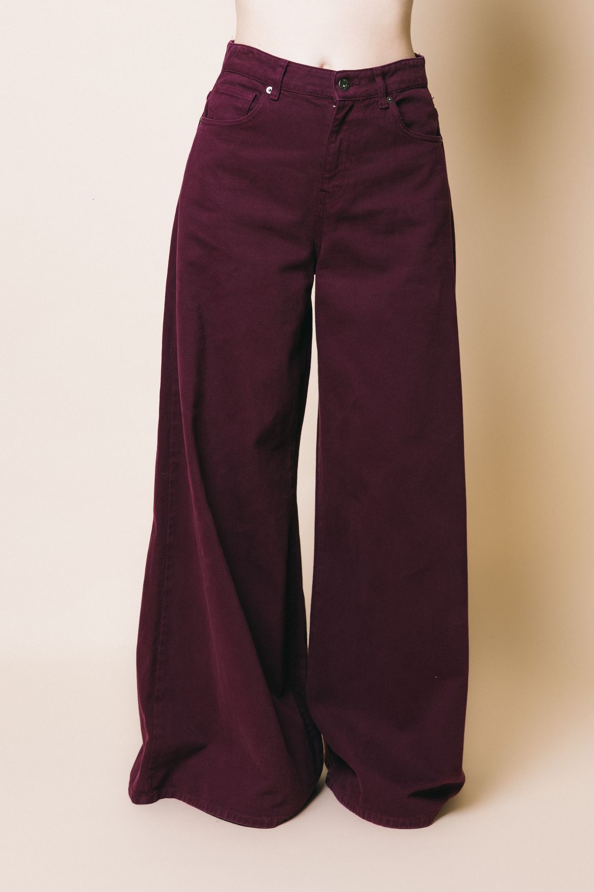 M1s0124 melanzana  jeans  solotre  bordeaux, 38