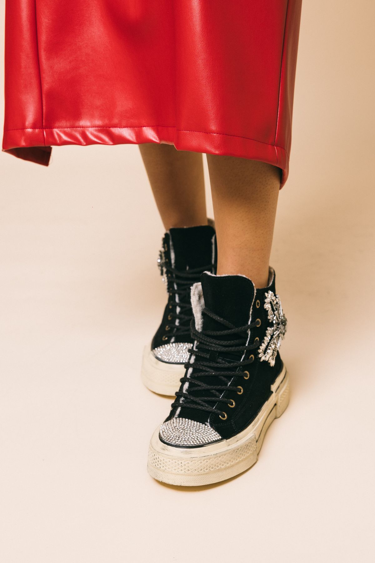 Dfd05a1 black  scarpe  nanku couture  nero, 39