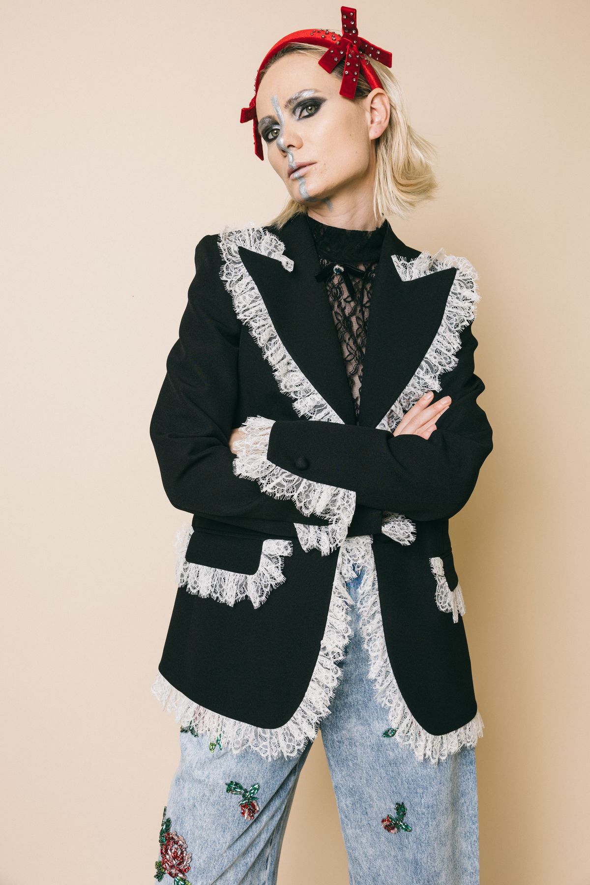 Vsgc0034te006 nero  giacche  vivetta  nero, 46