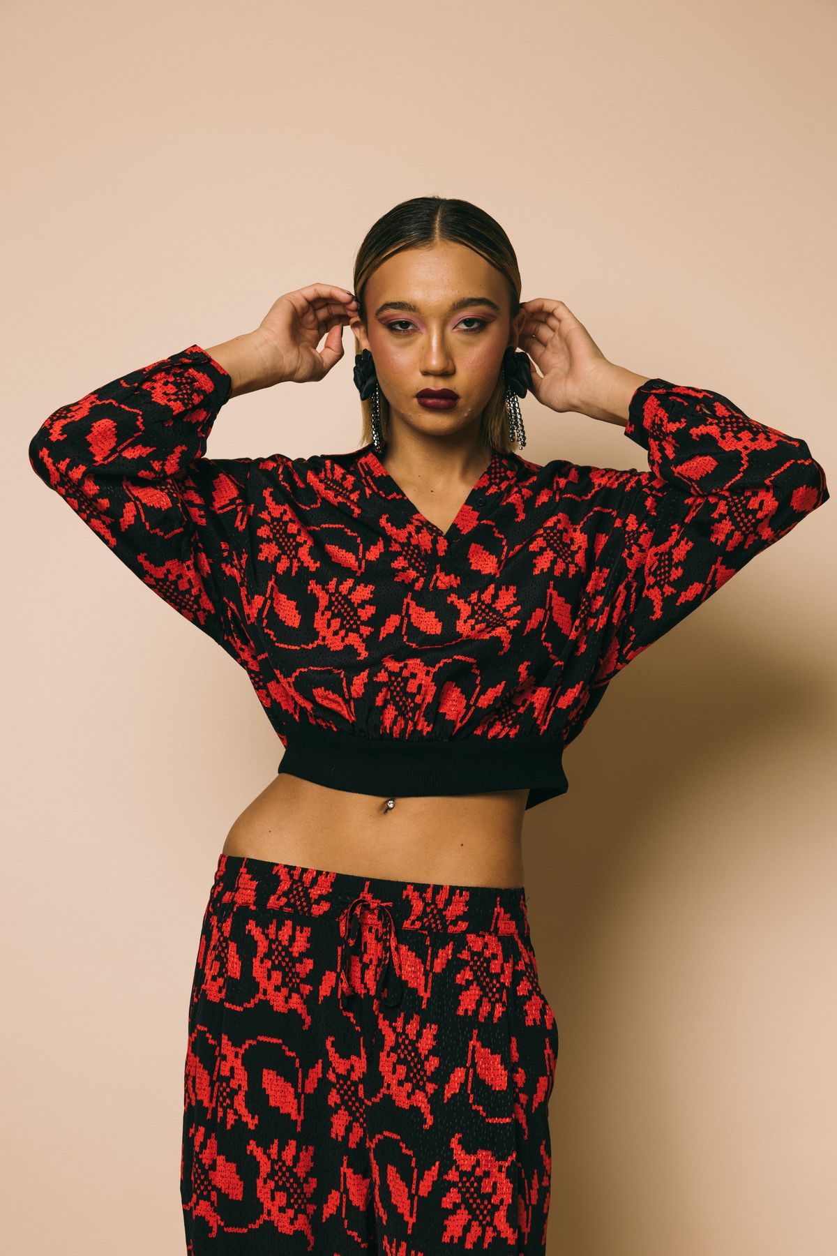 Ghee  camicia  essentiel antwerp  rosso, 42