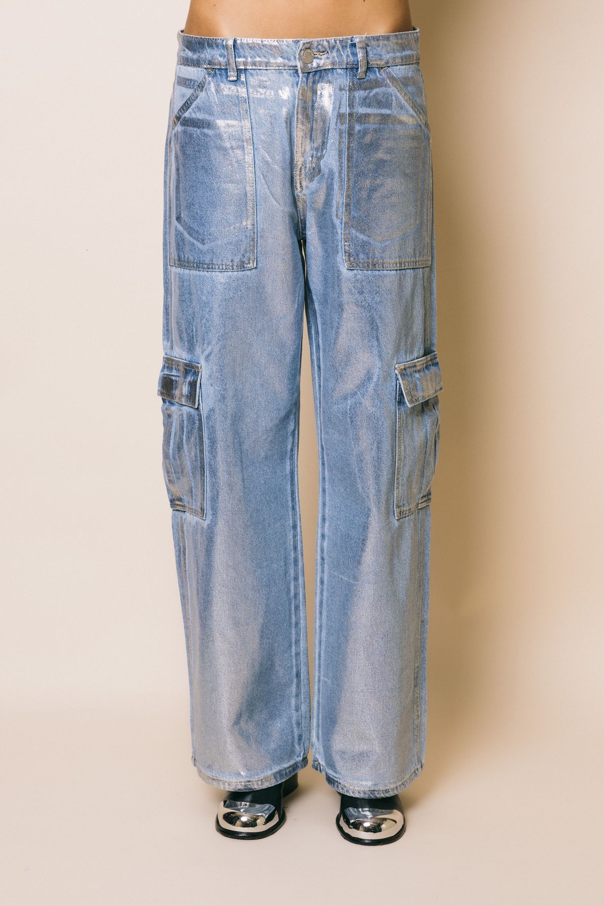 Ck7696  jeans  glamorous  denim chiaro silver, xs