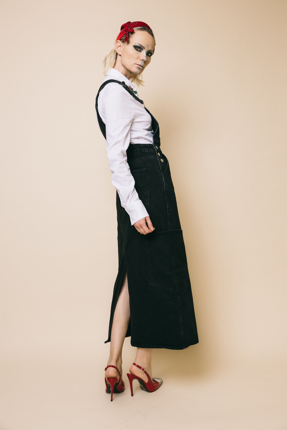 An4902  abiti  glamorous  nero, s