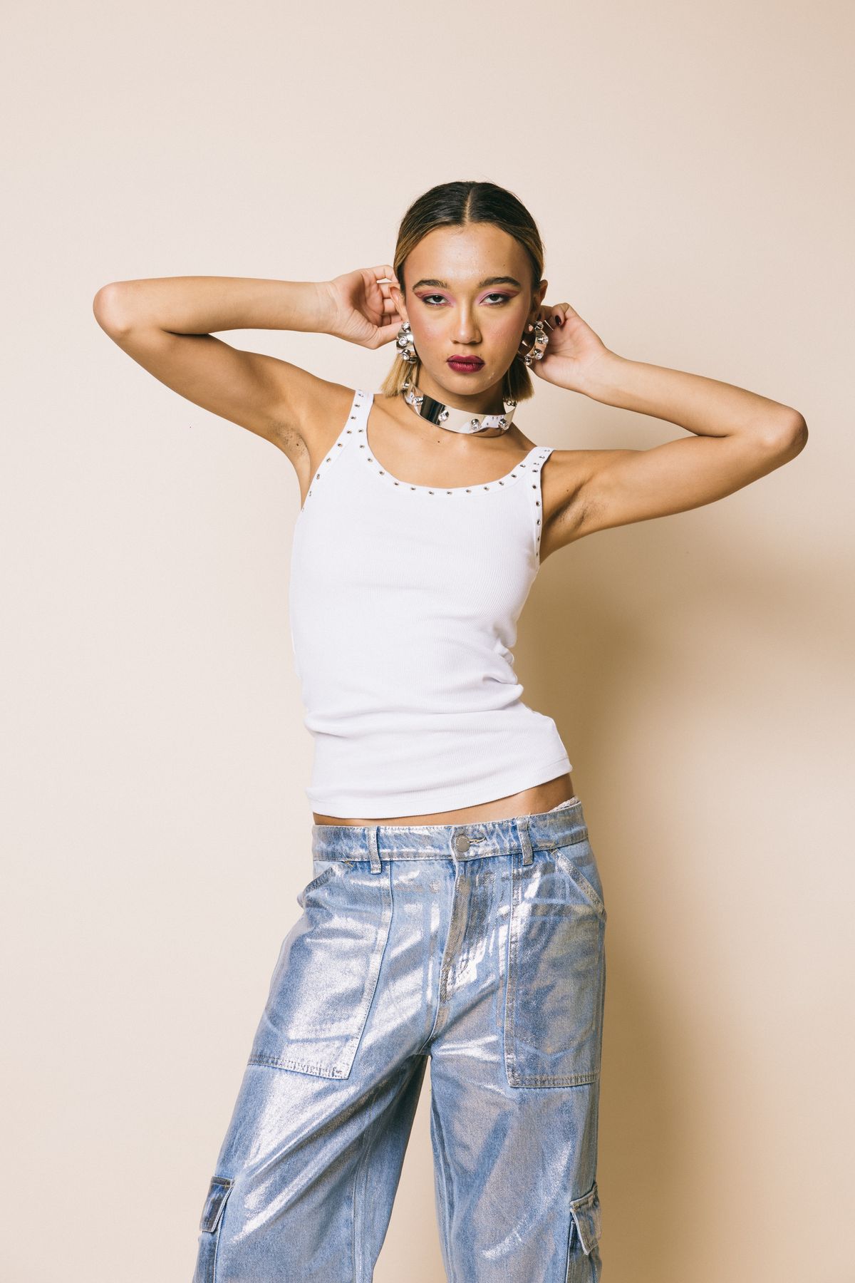 181526 ribs tank top  top  aniye by  bianco, xs