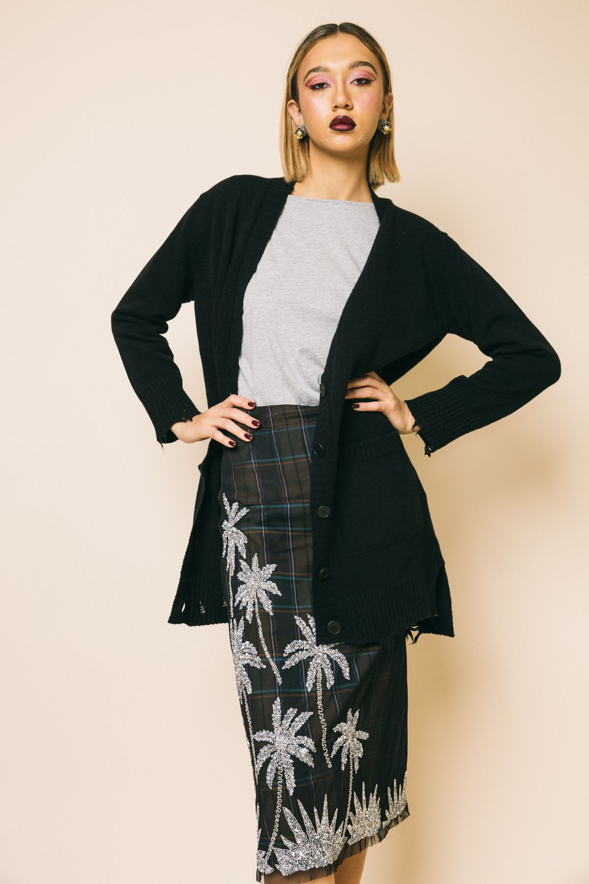 181034 cardigan colette  maglieria  aniye by  nero, s