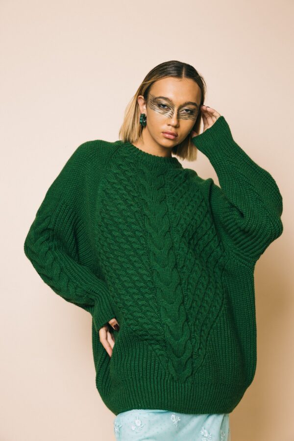 Grive cable knitted pull Maglieria ESSENTIEL ANTWERP AM Boutique