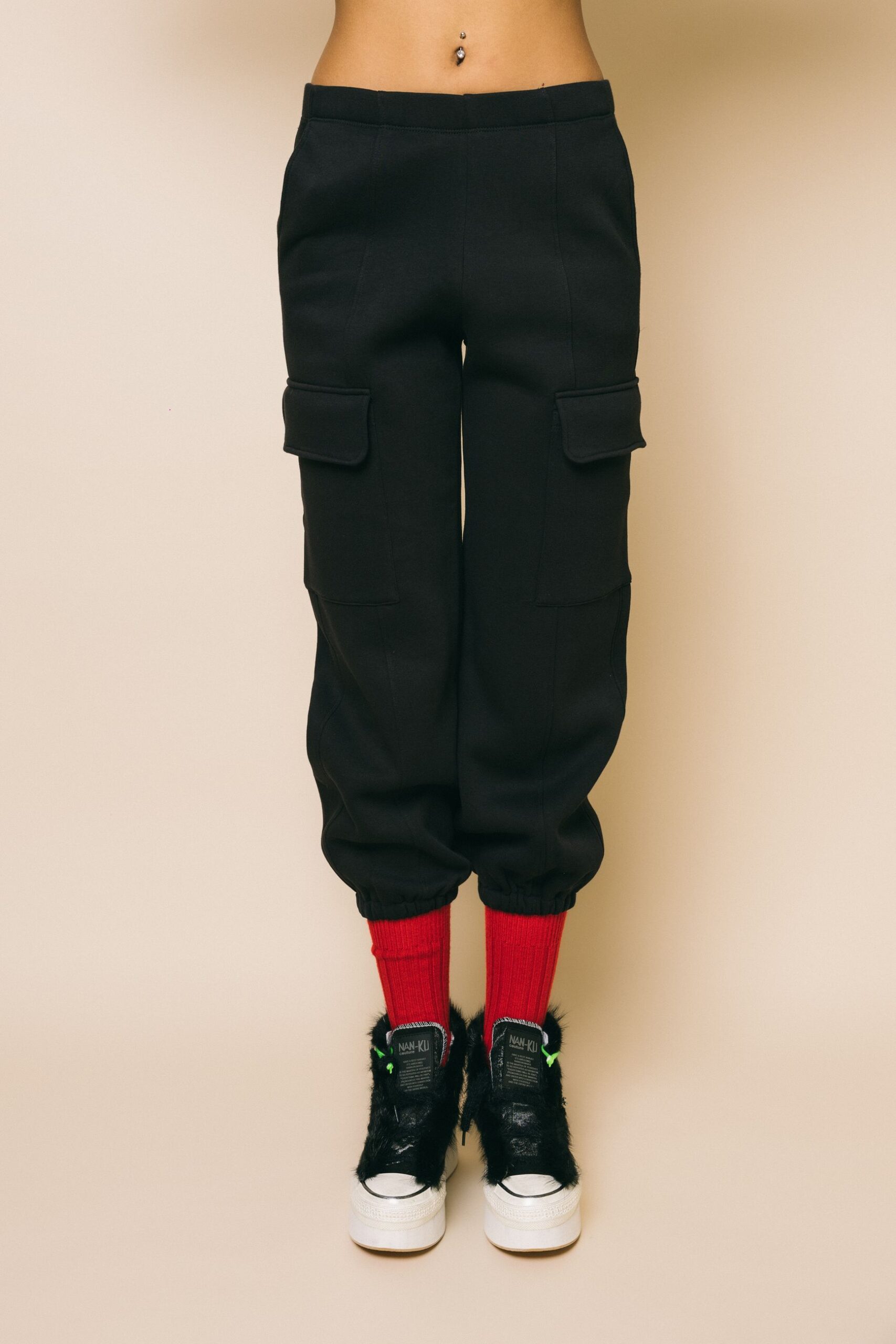 Vite nero  pantaloni  douuod  nero, m