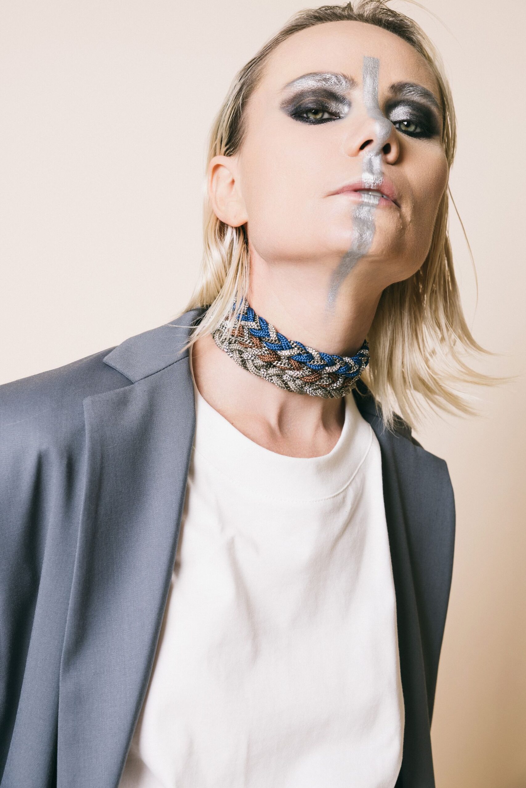 C6438 grey  collane e bracciali  rada'  grey