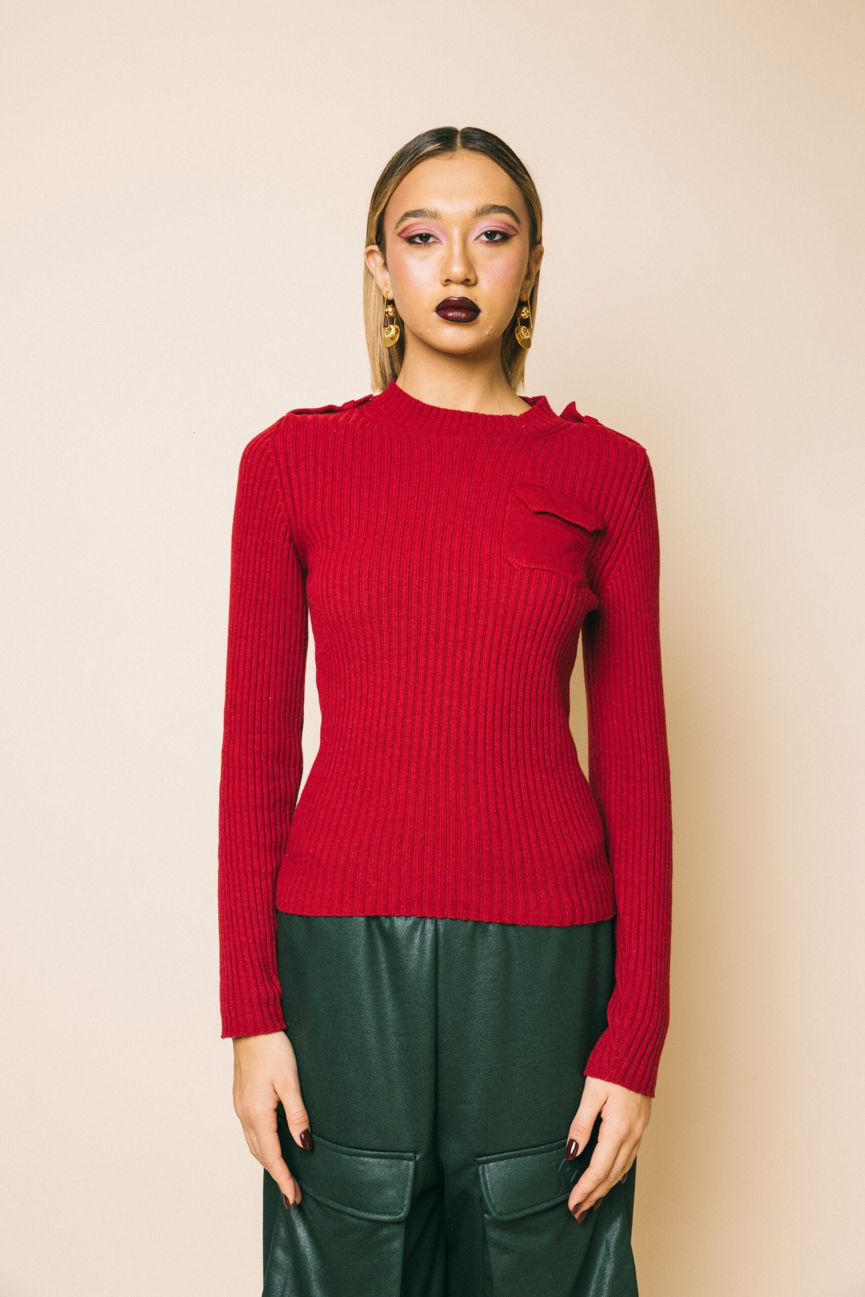 Roches rosso  maglieria  the m..  rosso, s