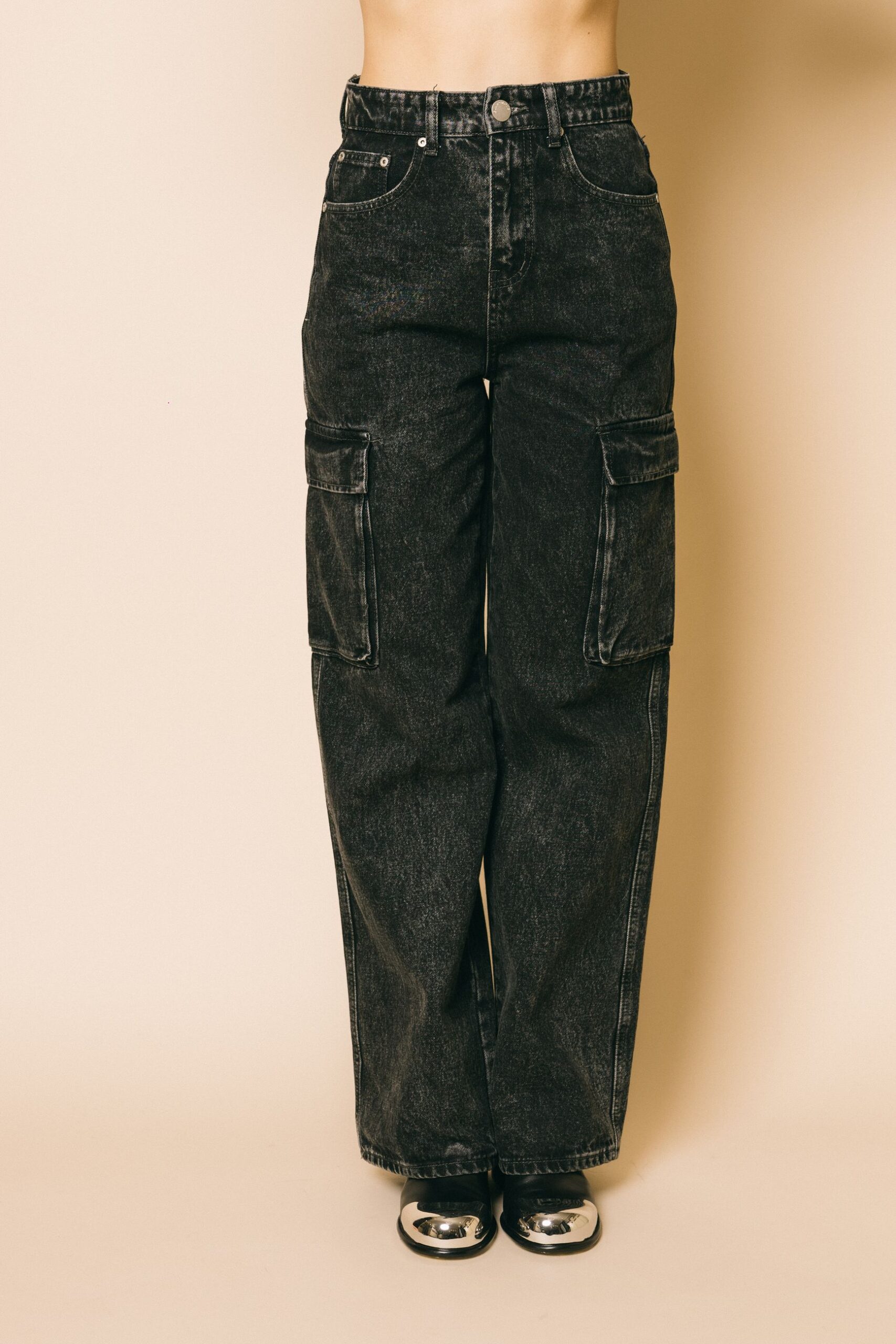 Ac4069 black  jeans  glamorous  denim nero, l