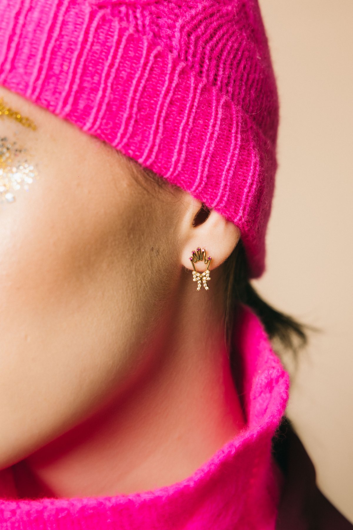 Vs2jw0004mt002  orecchini  vivetta  oro, taglia unica